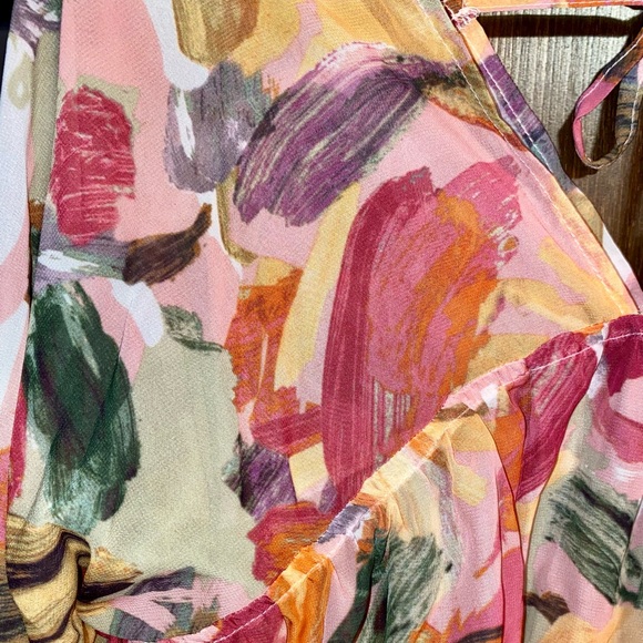 Shein multicolor blouse - Picture 3 of 3